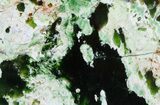 Polished Chrome Chalcedony Slab - Western Australia #65629-1